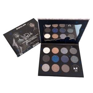 Tim Burton's Corpse Bride Moonlight Eyeshadow Palette Sheglam 12 Shades